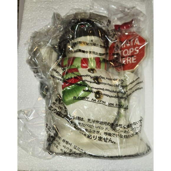 2014 Lenox Snowy Crossings Snowman Fine porcelain MIB - Picture 6 of 12